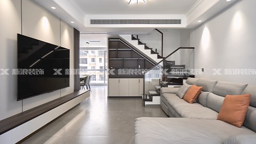 現代輕奢129㎡美觀(guān)、風(fēng)水兩不誤|長(cháng)沙全屋整裝